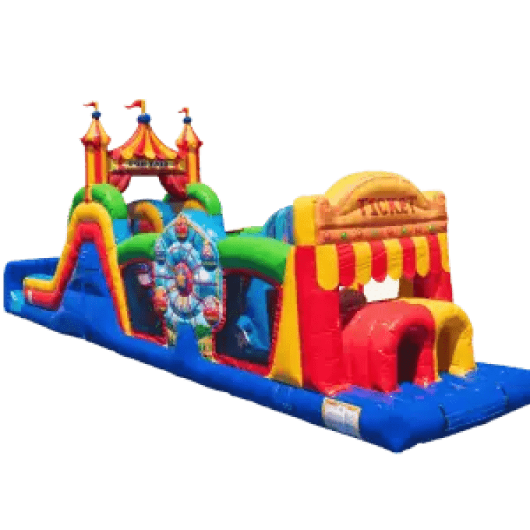 50' Fun Fair Obstacle Course Wet/Dry