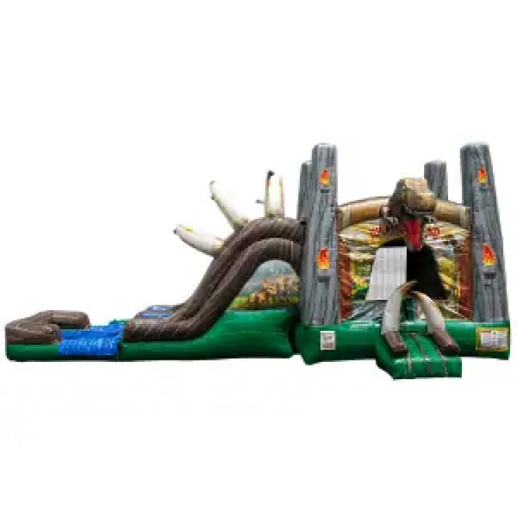 Jurassic Island Dual Lane Wet/Dry Combo