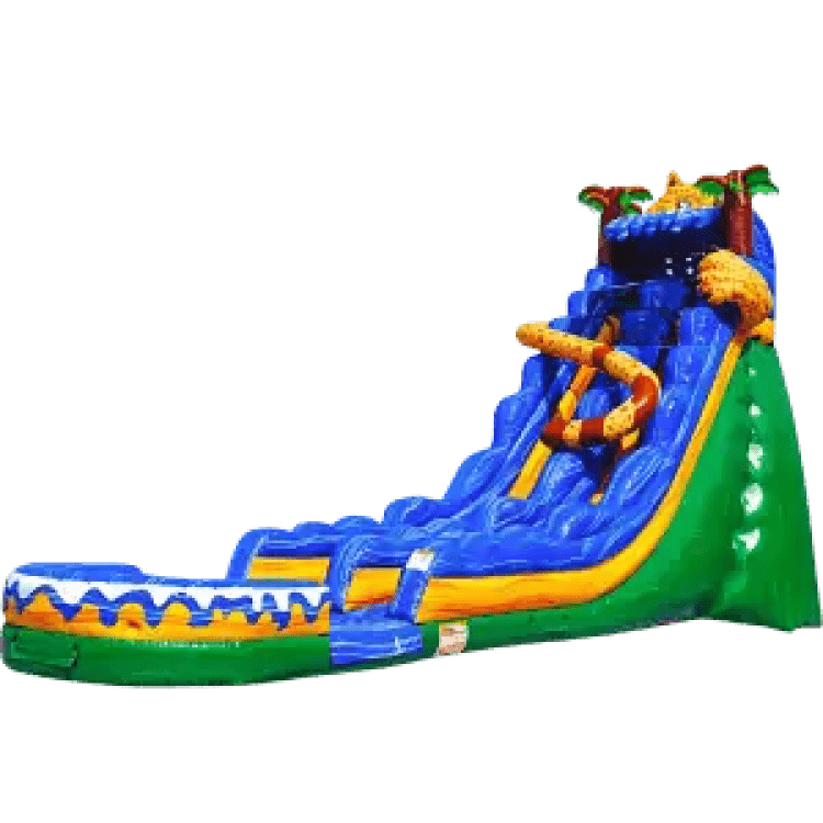 20 FT Hidden Jaguar Single Lane Slide