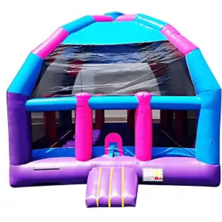 Mega Cotton Candy Bounce House