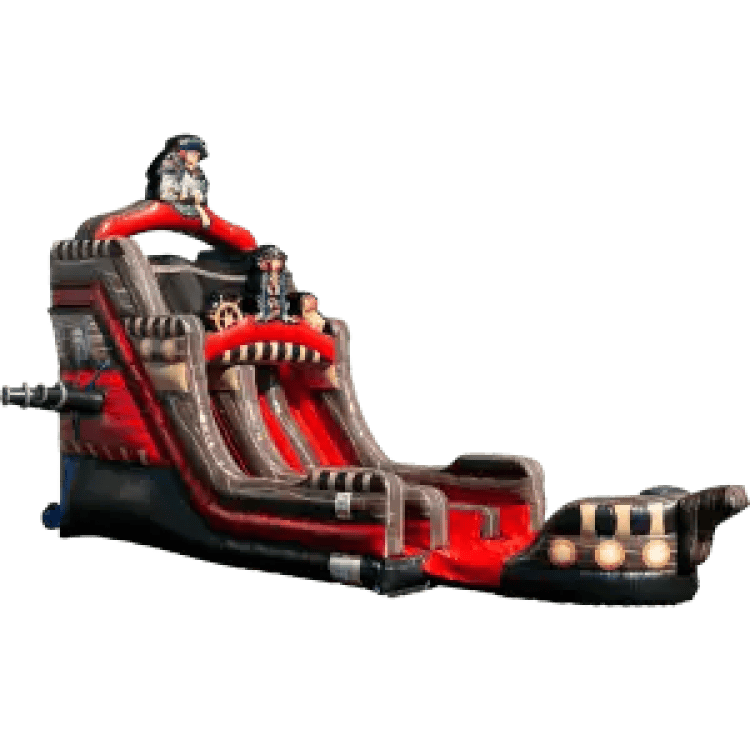 22 FT Black Pearl Dual Lane Slide