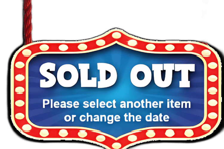 Sold Out Sign 1