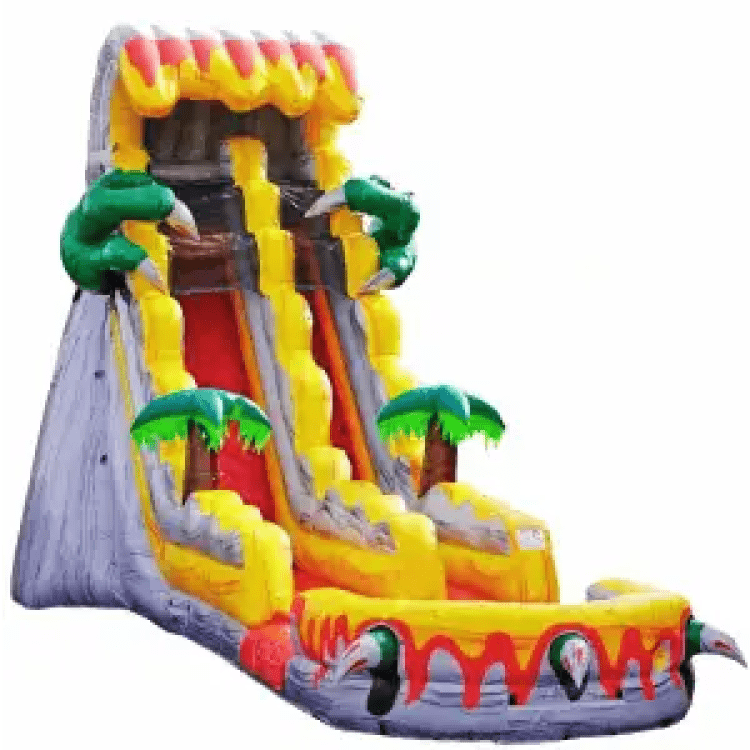 20 FT T-Rex Single Lane Dry Slide