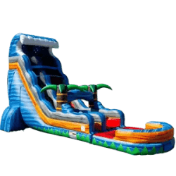 22 FT Tropical Tsunami Single Lane Slide