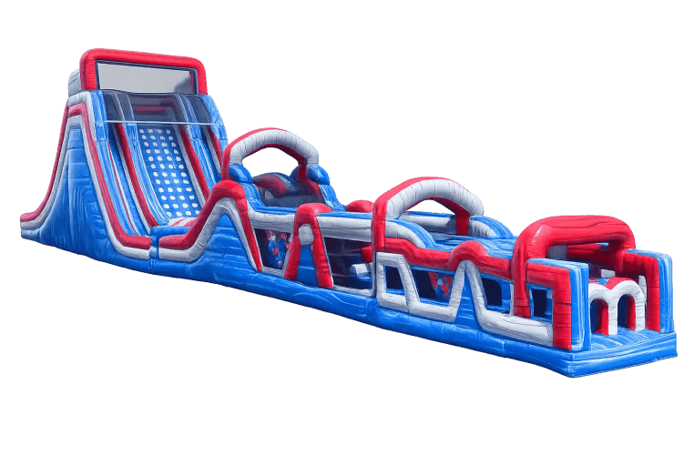 110 FT American Rush Mega Obstacle