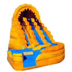 20 FT Raging Rapids Fire Dual Lane Slide