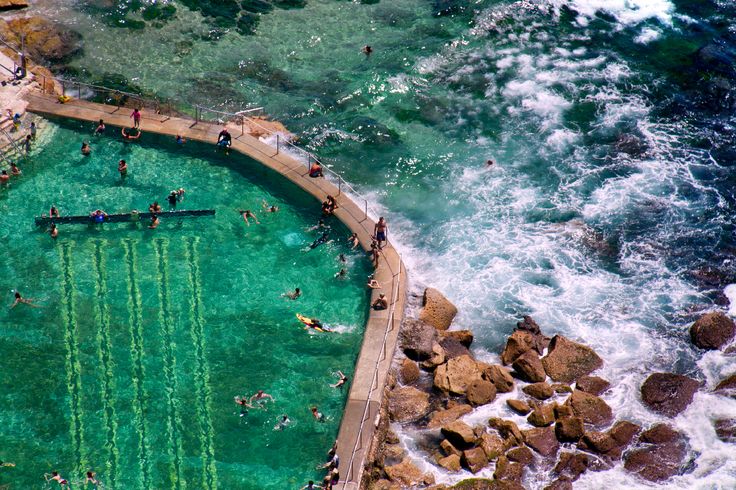 Bronte rock pool during private coastal walk tour – Splendour Tailored Tours