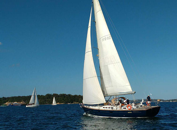 An image of your private luxury yacht on your Sydney whale watching tour