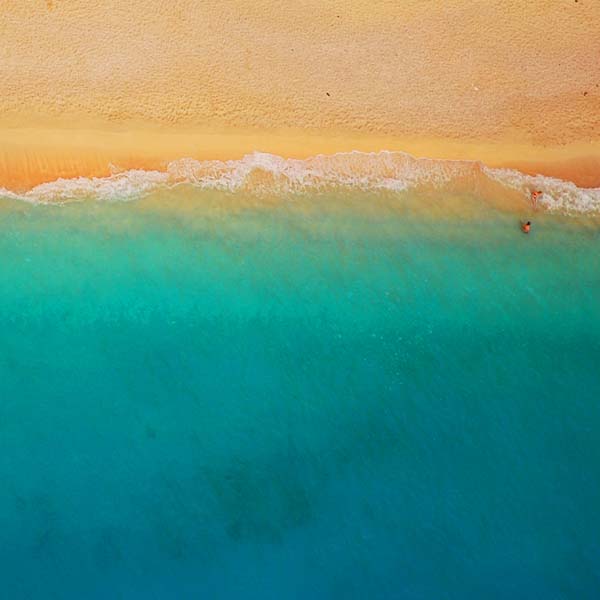 Shoreline image of Sydneys eastern beaches coast