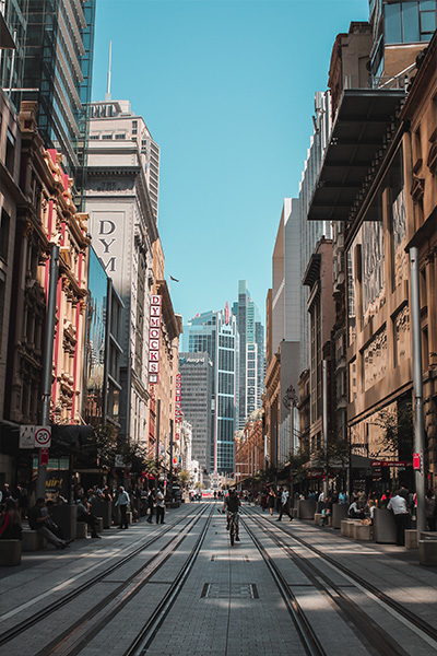 Sydney city street