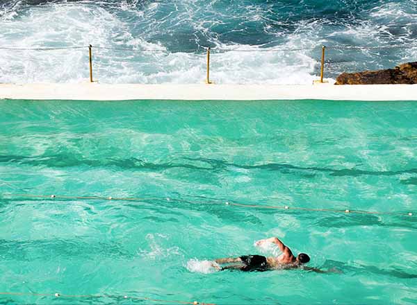 Bondi Icebergs swimmer