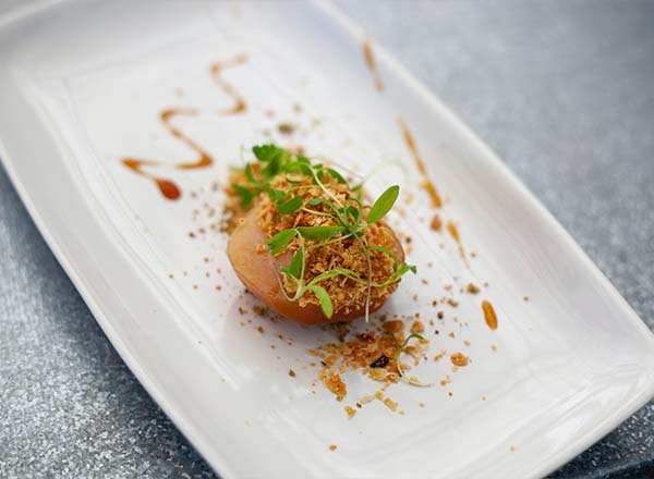 fine dining dish
