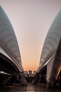 The infamous architectural masterpiece, the Sydney Opera House