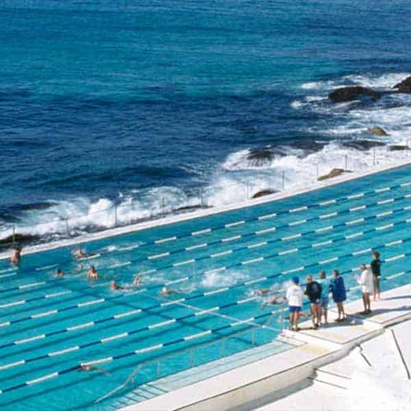 Icebergs ocean swimming pool at Bondi beach