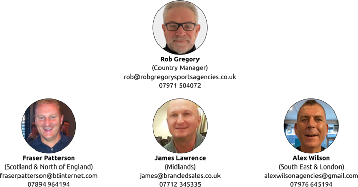 We are pleased to welcome our new sales force to the Cartasport team.