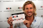 Robbie Savage launches New ACA Sports catalogue