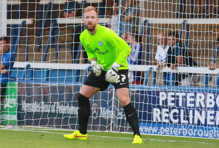 Posh stopper signs for Precision Goalkeeping