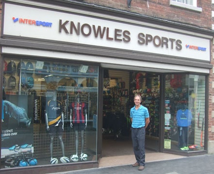 Rick Knowles runs Knowles of Worcester, the oldest family-run sports shop in the UK
