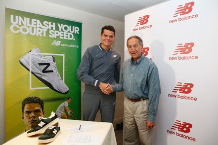 Milos Raonic agrees contract extension with New Balance