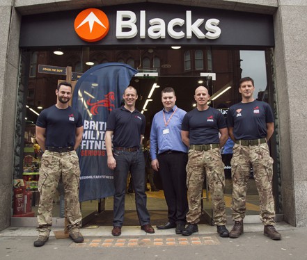 British Military Fitness announces partnership with outdoor retailer Blacks