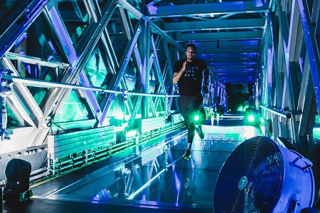 ASICS launch takes flight on Tower Bridge
