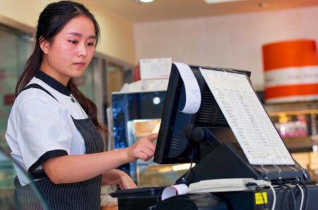 Retail employment is falling