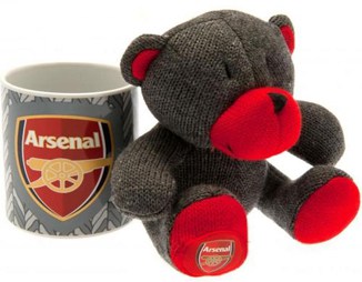 Arsenal Mug & Bear
