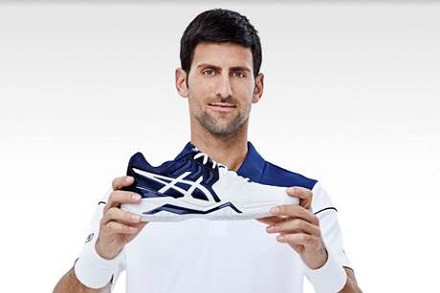 ASICS and Novak Djokovic double up for an ace launch