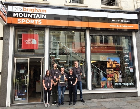 Ellis Brigham successful at the Echo Retail Awards