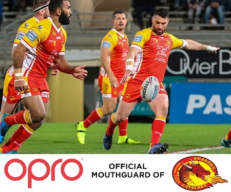 OPRO announce partnership with the Catalans Dragons