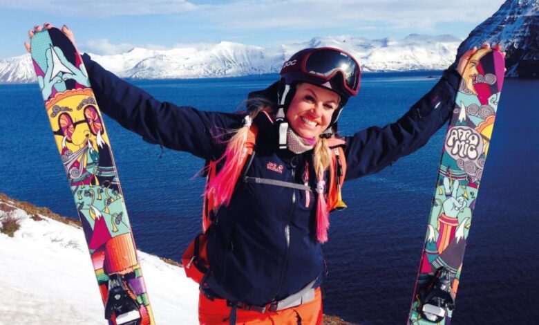Skiing