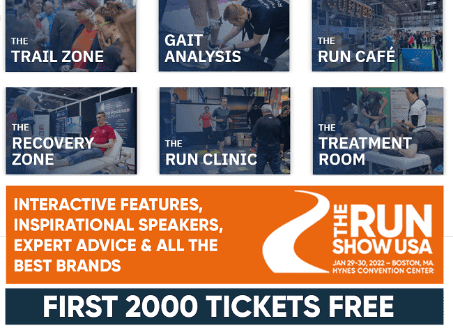 THE RUN SHOW USA: NEW RUNNING EXPO COMES TO BOSTON