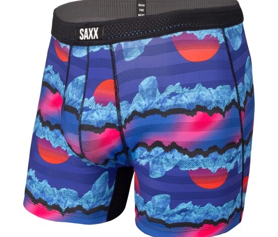 Hello Hot Shot Men’s underwear specialist SAXX launches DropTemp™ cooling fabric