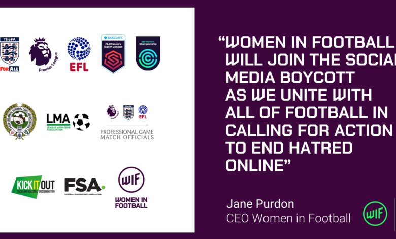 English football announces social media boycott