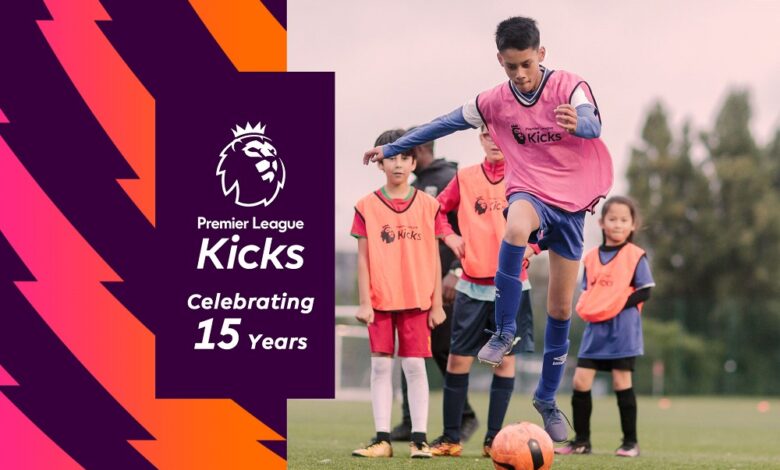Rio Ferdinand helps celebrate the &ldquo;local legends&rdquo; of Premier League Kicks