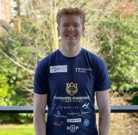 British adventurer Louis Alexander is running 17 marathons in 17 days