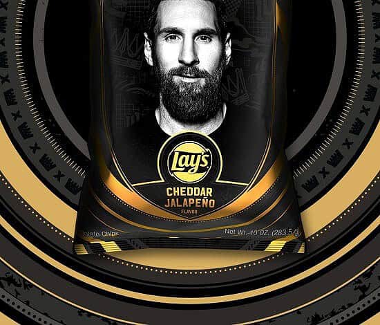 Soccer's G.O.A.T. debuts limited-edition Lay's G.O.A.T cheese flavour series