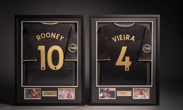 Wayne Rooney and Patrick Vieira join the Premier League Hall of Fame