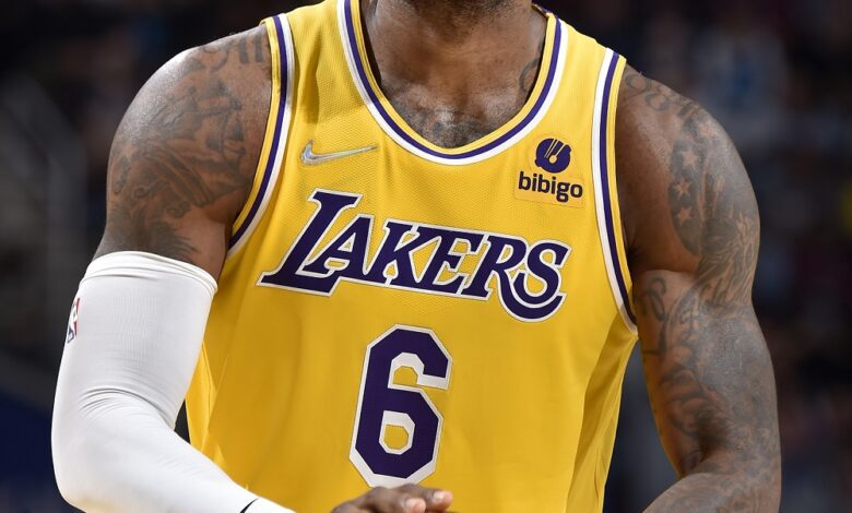 LeBron James and Lakers top NBA's most popular jersey and team merchandise lists in the UK