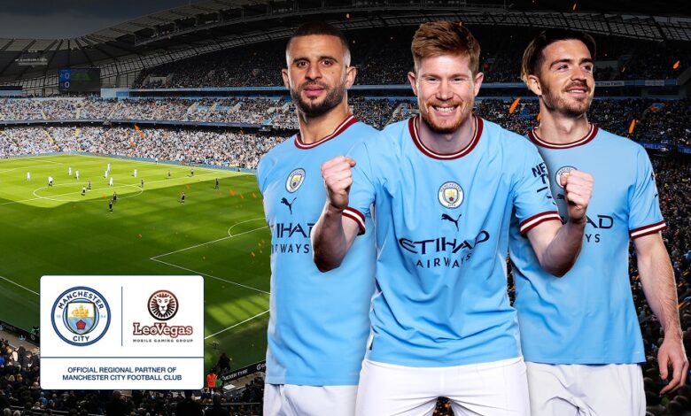 Manchester City announce partnership with LeoVegas