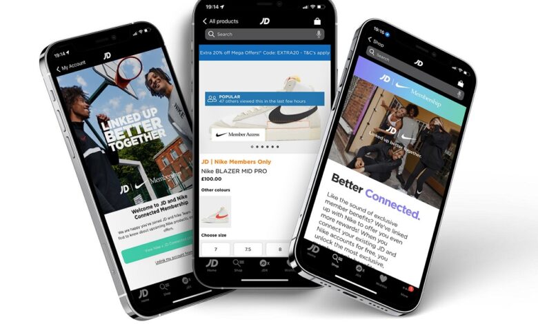 Nike is expanding its digitally connected marketplace with JD Sports and Zalando