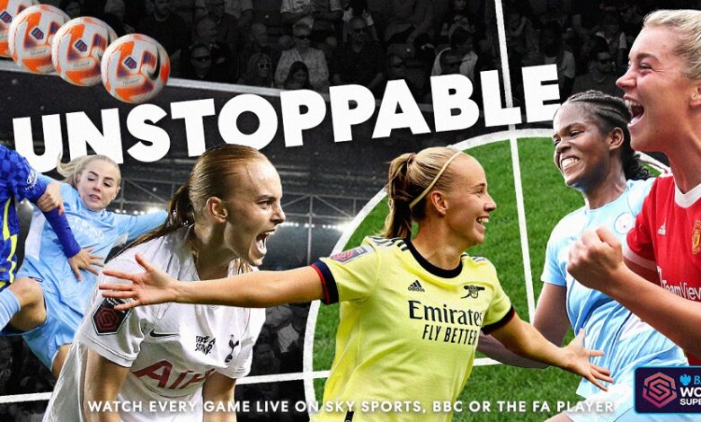 Barclays Women's Super League unveils season launch campaign ahead of 2022/23 season