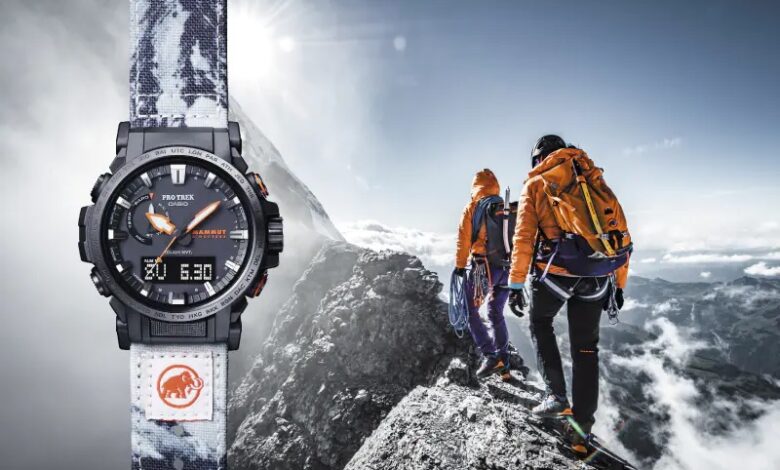 Casio to release PRO TREK timepiece designed with Mammut