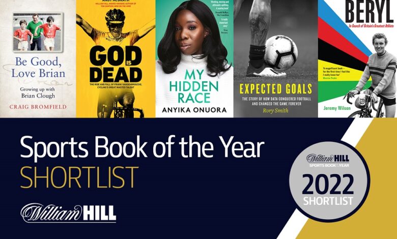 Five books shortlisted for the world’s most valuable literary sports-writing prize