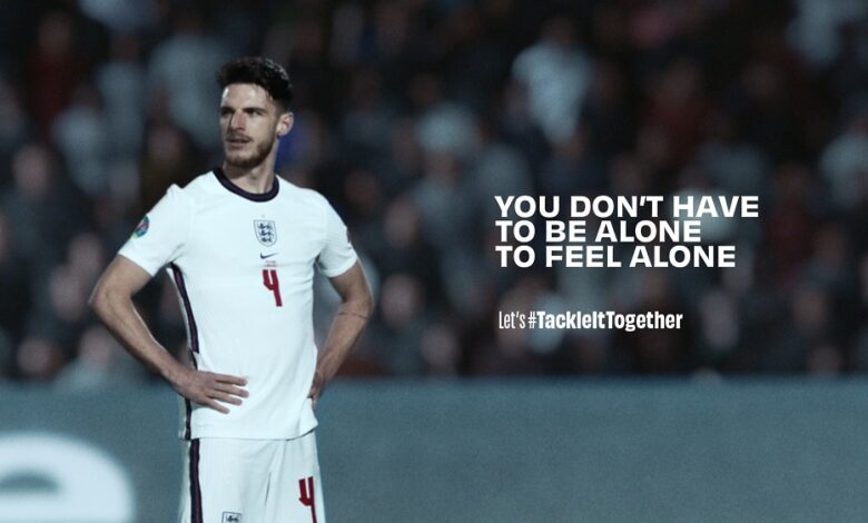 Declan Rice stars in new campaign for charity Campaign Against Living Miserably