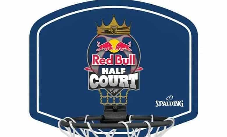 Spalding Red Bull Micro Mini Backboard Set