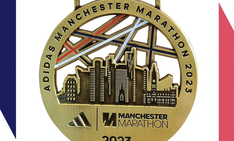 Public ‘going for gold’ as adidas Manchester Marathon medal design revealed