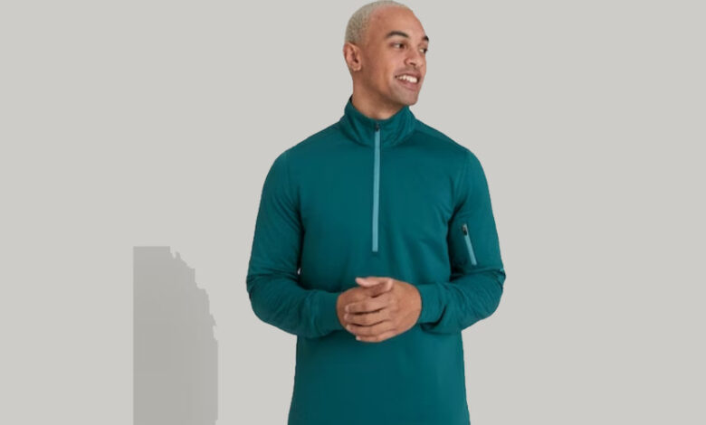 Kathmandu WELL.DER.NESS Play Men's Quarter Zip Pullover