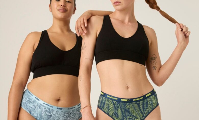 Period underwear made for movement - the Puma X Modibodi Collection