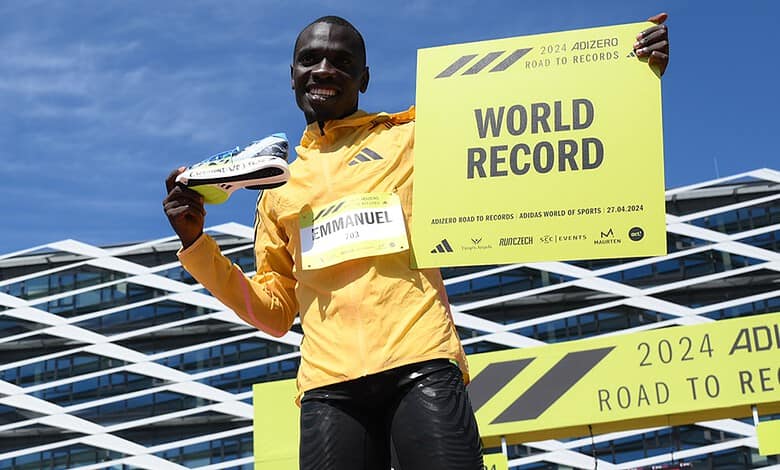 Adizero Road to Records Race emmanuel wanyonyi